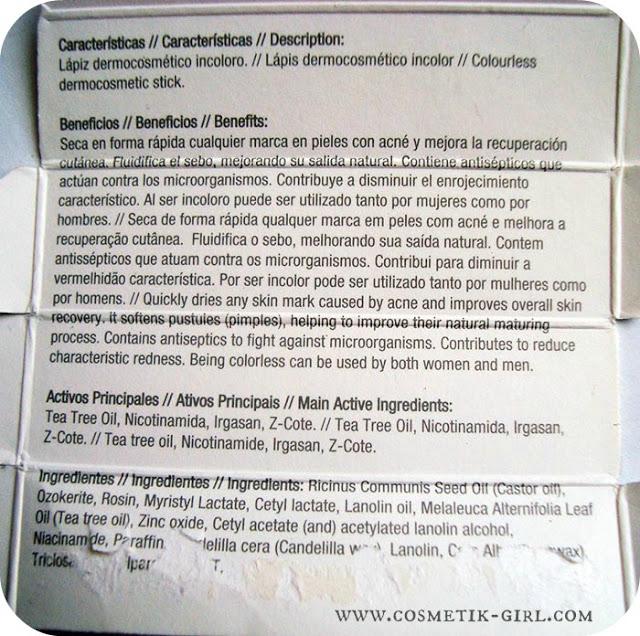 Lapices Secativos, descubriendo la Nicotinamida