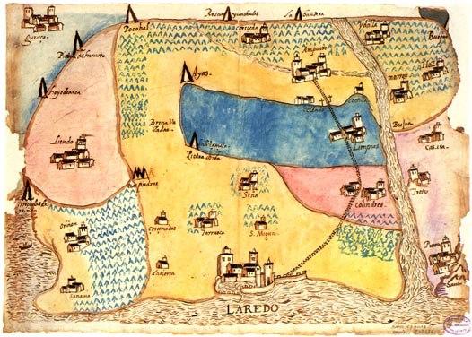 1611: Mapa de Laredo y otras Villas