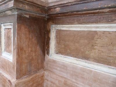 Casa Goycolea, peto de coronación, Making-of