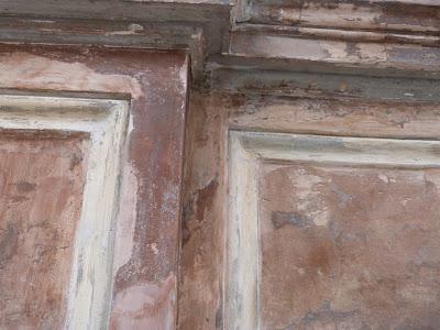 Casa Goycolea, peto de coronación, Making-of