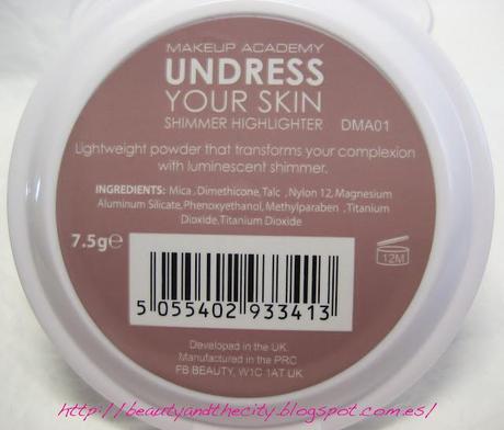 MUA - Undress your skin Shimmer Highlighter