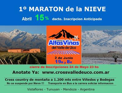 Nieve, cross y vinos...