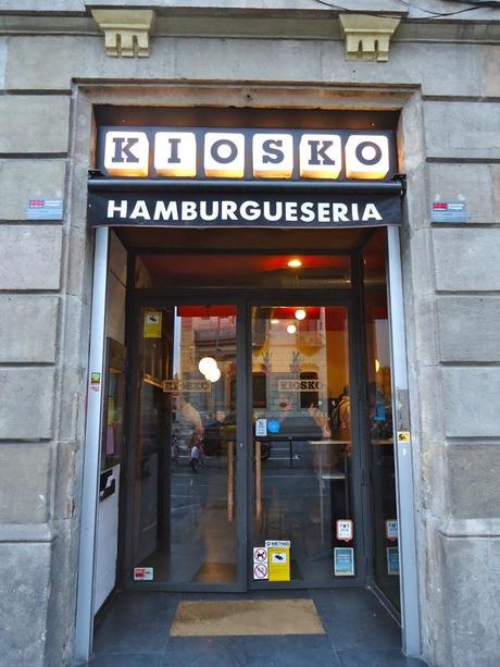 El BCN Rally: Rutas de shopping y lifestyle por Barcelona hamburgueseria kiosko