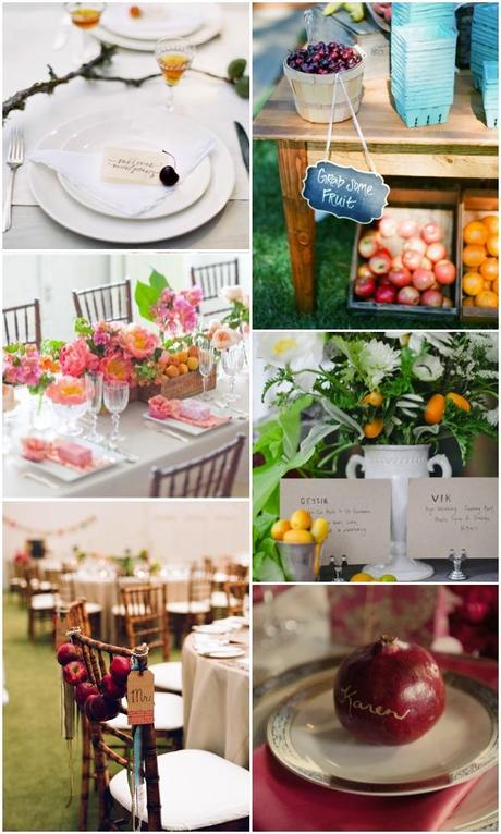 Inspiración #43. Decorar con fruta/Decorate using fruits Inspiration. decorate with fruit