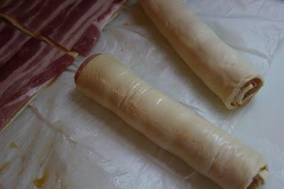 #Diadelatapa. Rulitos de Bacon Ahumado con un toque de Ron Montero.