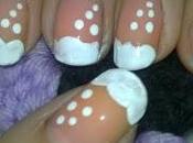 Manicura, puntitos,