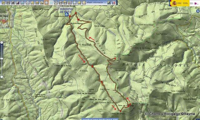 Rocigalgo y el Chorro de Los Navalucillos, P.N. de Cabañeros (Toledo) 27-4-13