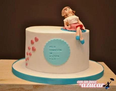 tarta despedida4 Tarta despedida de soltera y cómo conseguí bordes casi perfectos, por fin!