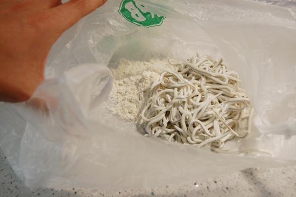 Falsos chanquetes. Un aperitivo sorprendente