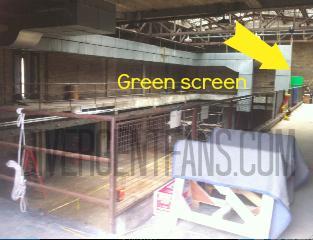 Exclusiva en Español: Comedor de Osadía encontrado dentro del set