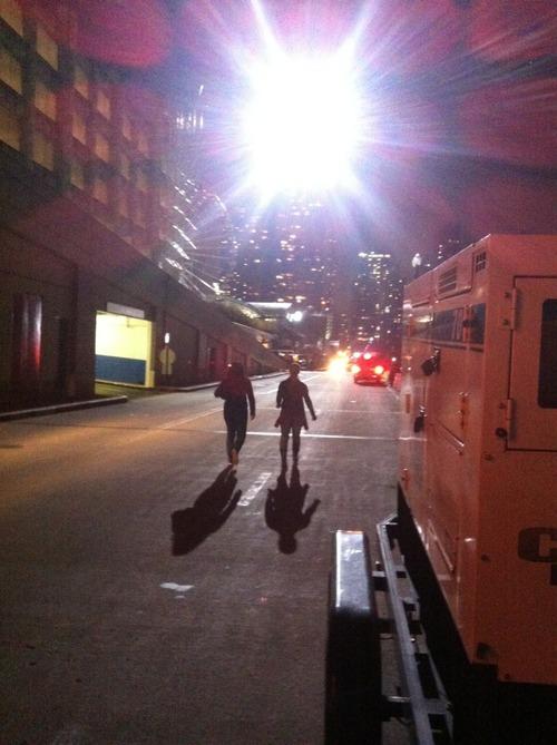 Fotos de la grabación de Divergente