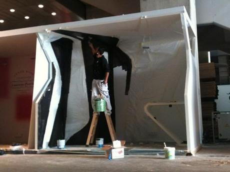 A-cero projects Arquitectura efímera: Stand de A-cero en el Mutua Madrid Open 2013