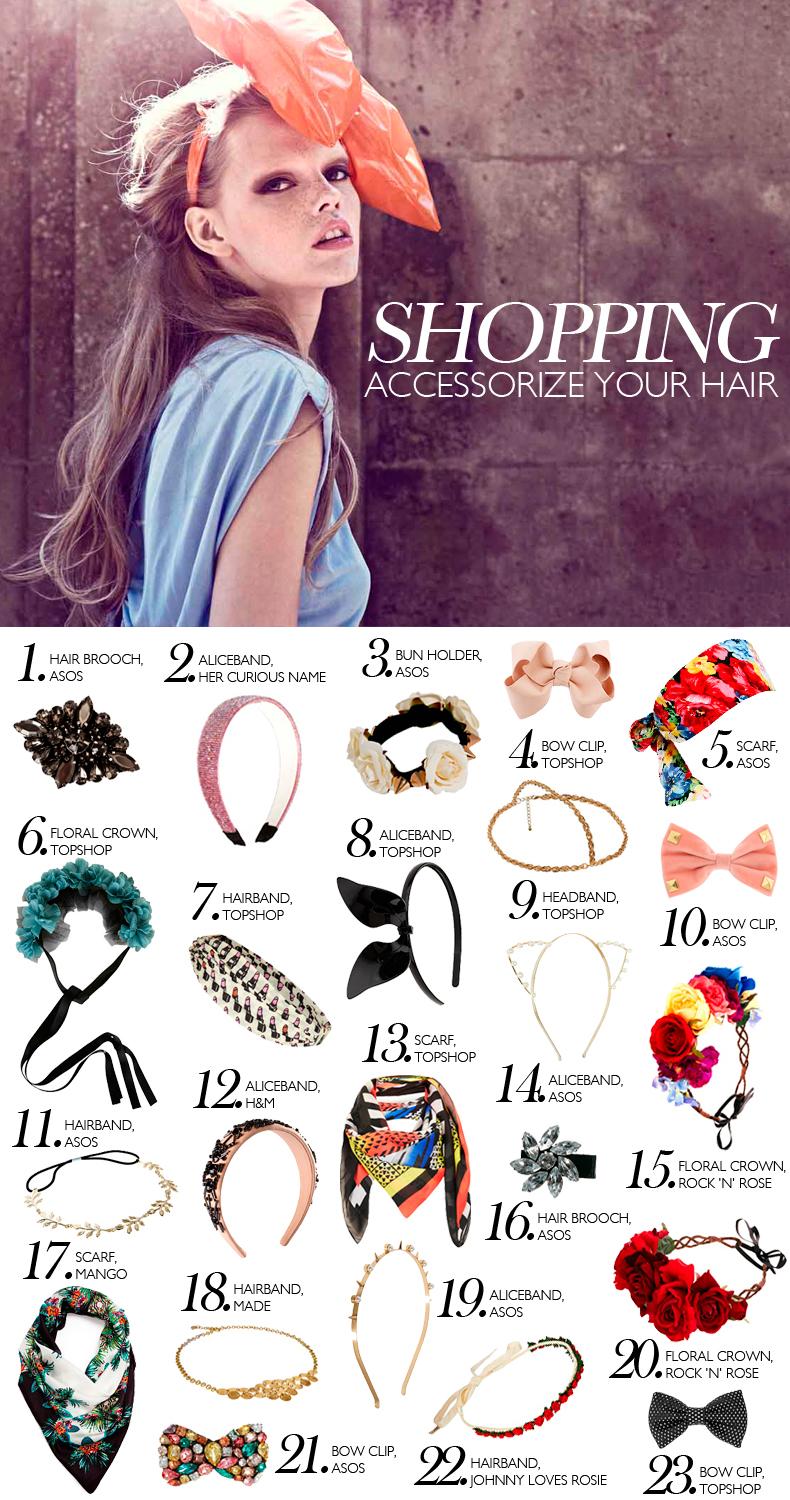 BEAUTY: ACCESSORIZE YOUR HAIR!