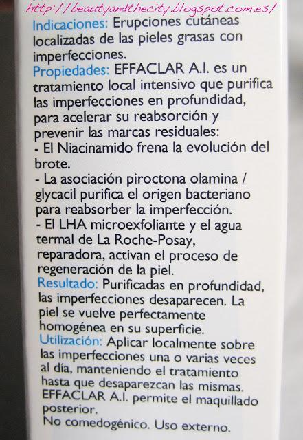 EFFACLAR A.I. de La Roche-Posay