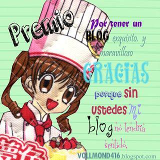 Premio Bloggero: Por tener un Blog Exquisito y Maravilloso 2013