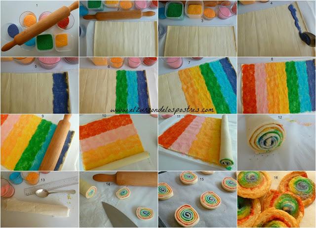 Rainbow Hojaldre