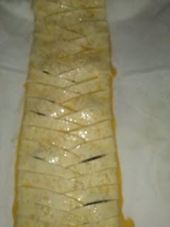 TRENZA DE CREMA PASTELERA CON CHOCOLATE