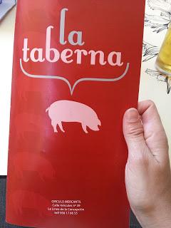 La taberna en La Línea de la Concepción