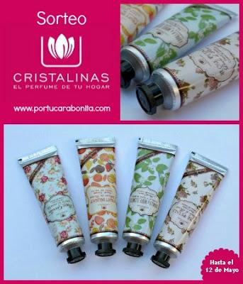 Cremas de manos perfumadas Cristalinas y sorteo