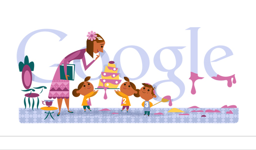 Google también se une en las felicitaciones a todas nuestras madres