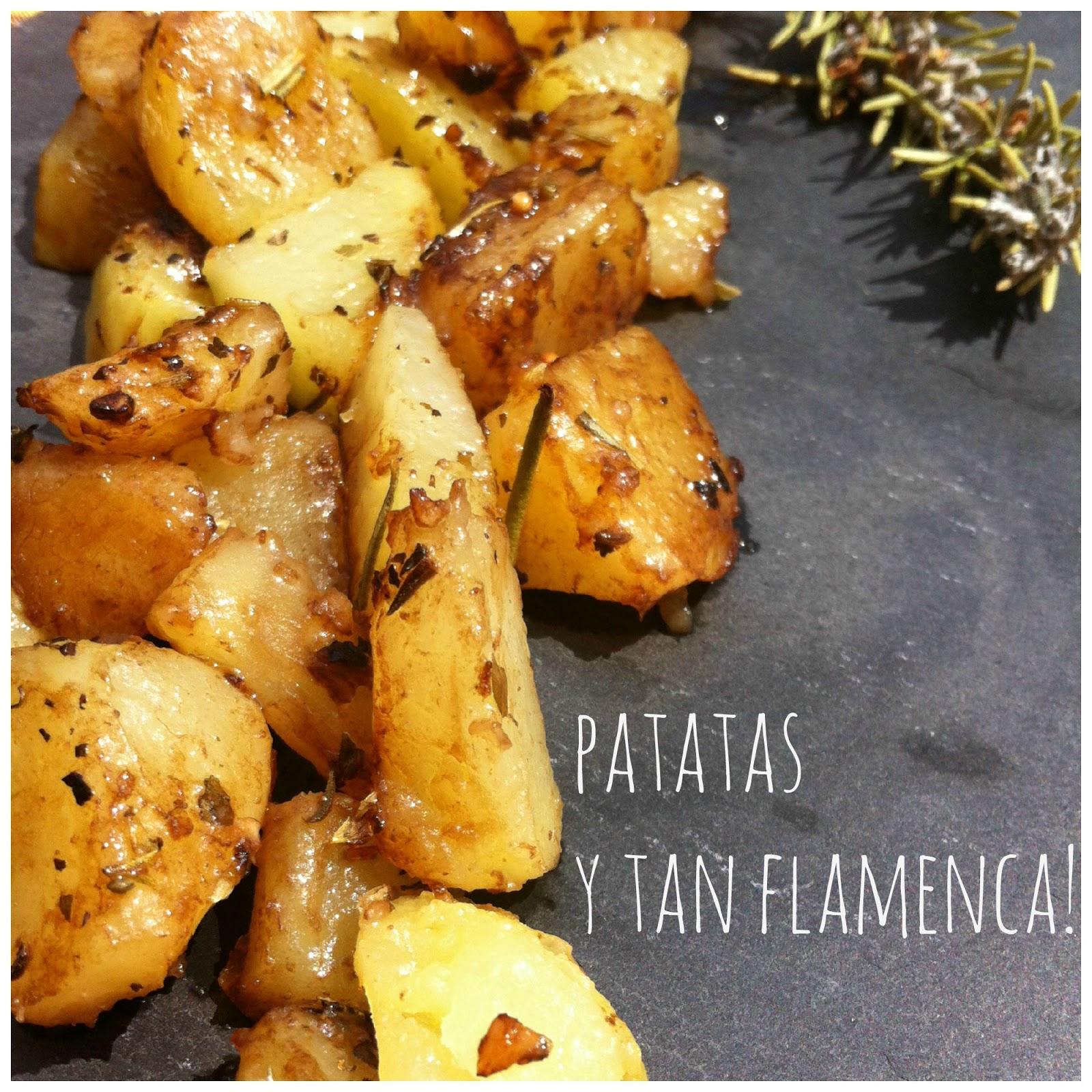 Receta: patatas Y tan flamenca! - Recipe: baked potatoes by Y tan flamenca!