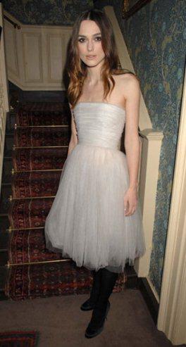 Keira Knightley, ¿vestido de novia de Chanel o Rodarte?
