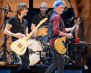 Los ROLLING STONES con KEITH URBAN y GWEN STEFANI