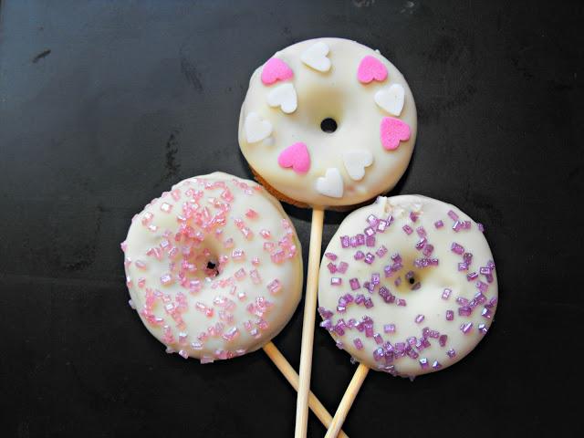 Cake pops en donutera