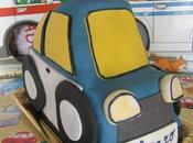 Tarta coche Policía