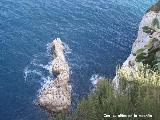El cabo de La Nao en Javea (Alicante)