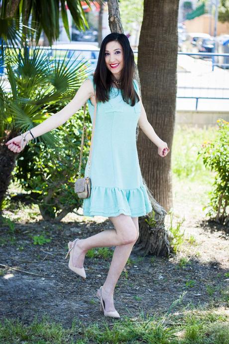 Mint Doll Dress