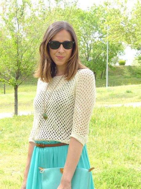 Falda Turquesa Falda Turquesa