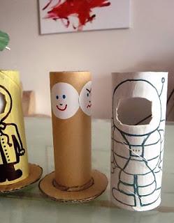 Ideas con rollos de papel