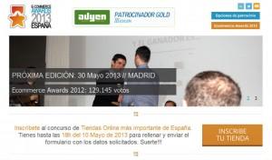 Se amplía el plazo de inscripción de tiendas online a los Ecommerce Awards Spain 2013 