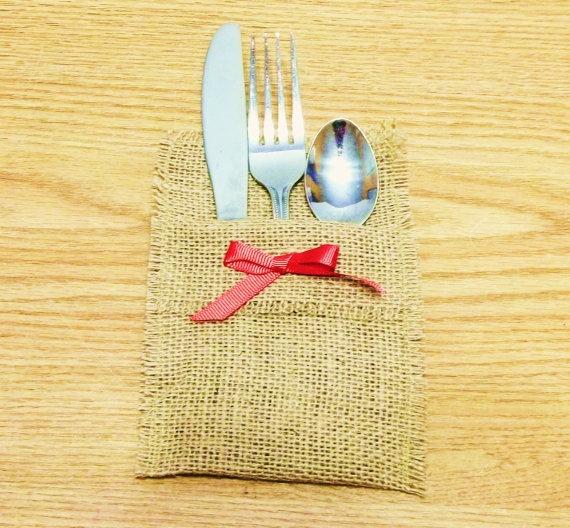 Diferentes maneras de presentar la cubertería