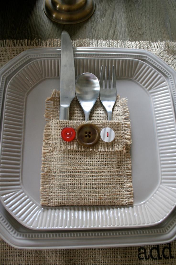 Diferentes maneras de presentar la cubertería