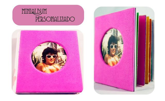 minialbum scrapbooking personalizado