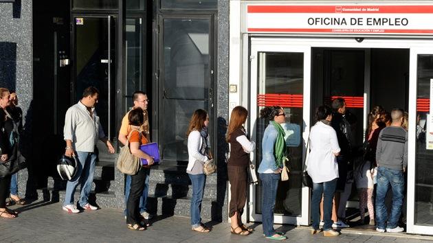 El desempleo en la zona euro alcanzó en marzo un máximo histórico