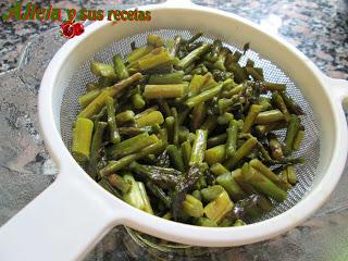 REVUELTO DE ESPÁRRAGOS DE HÚETOR TÁJAR