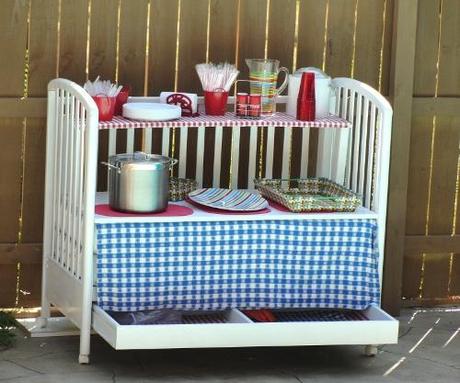 DIY reciclaje cuna cama bebé infantil