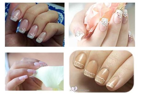 Uñas chulas para novia