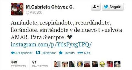 Ma. Gabriela Chávez: “Llorándote, sintiéndote y de nuevo te vuelvo a amar”