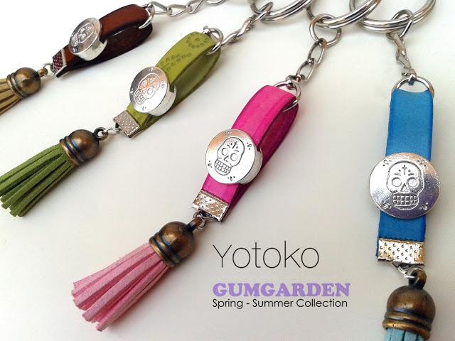 Hoy os presento toda una novedad !! Llaveros muticolor de...