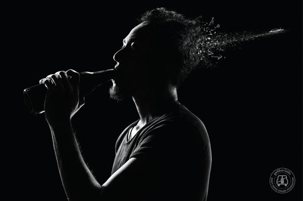 Dont drive drunk foundation vodka champagne beer suicide 3 of 3 the leo burnett group thailand bangkok aotw
