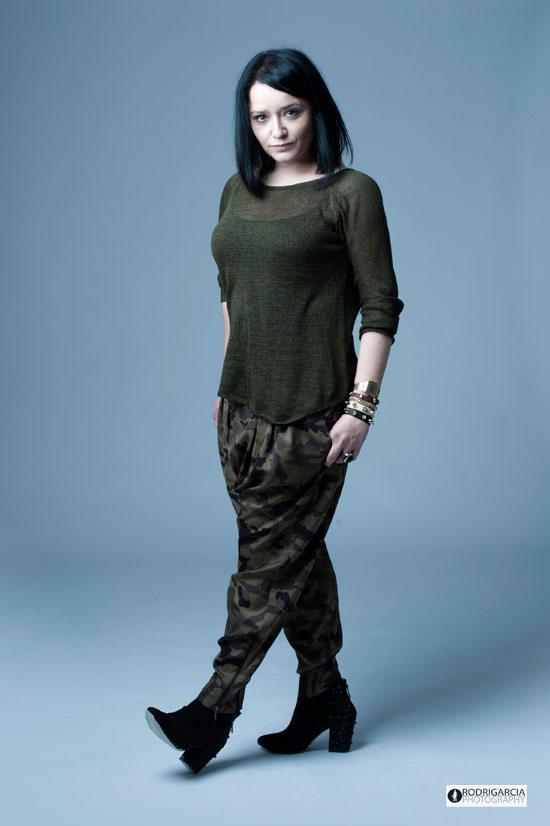 Arantza - look militar