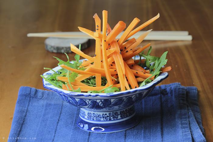Mikado carrot salad