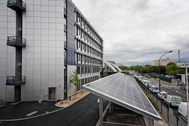 Uso de energías renovables en el complejo Green Office de Meudon - París