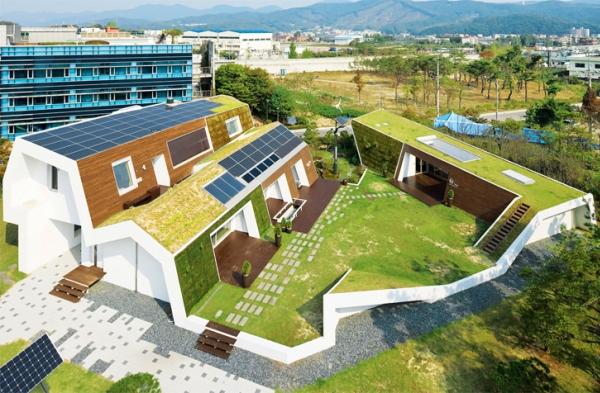 Casa E+ Green en Seúl (Corea del Sur)