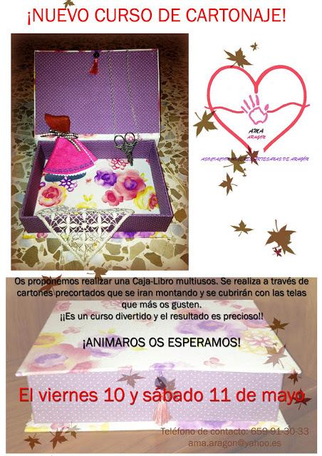 Curso de cartonaje!