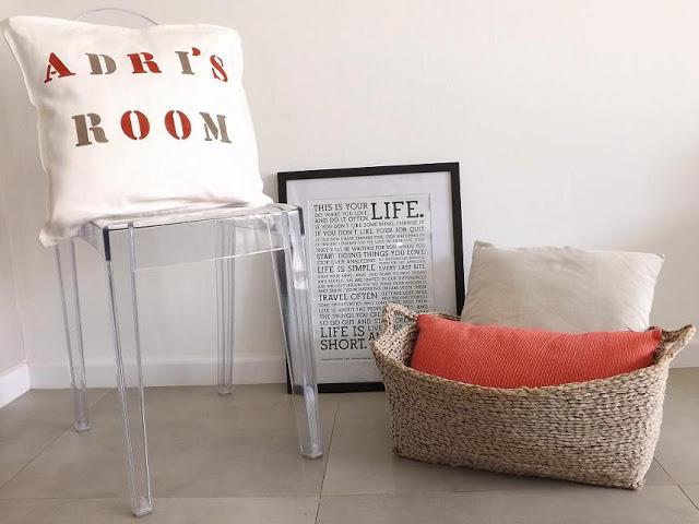 Decora con COJINES TEXTUALES!